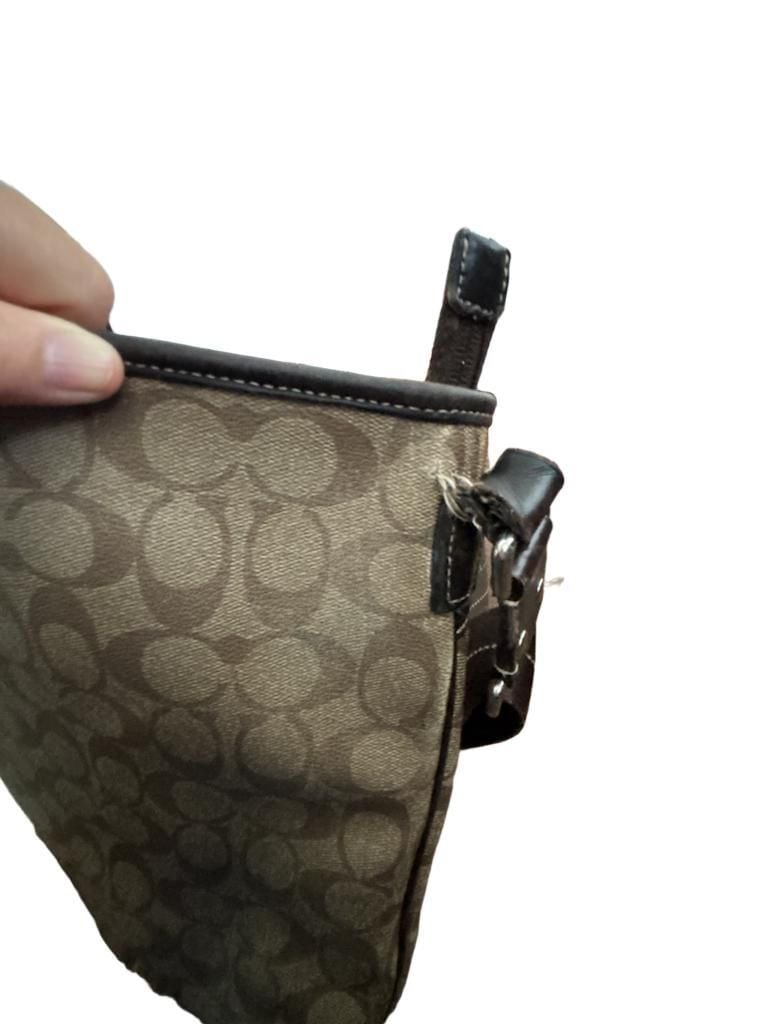 Coach Heritage Signature Small Zip Top Crossbody Bag F71131 3