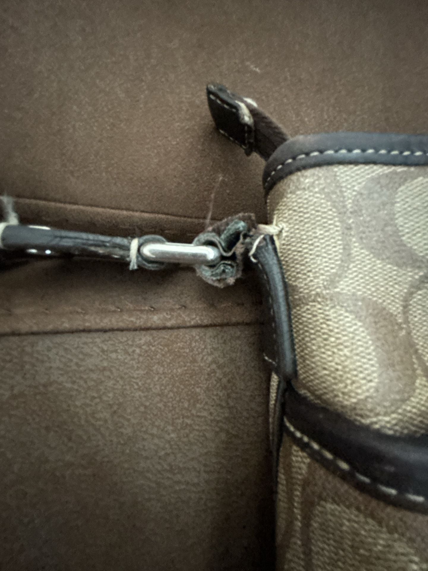 Coach Heritage Signature Small Zip Top Crossbody Bag F71131 11