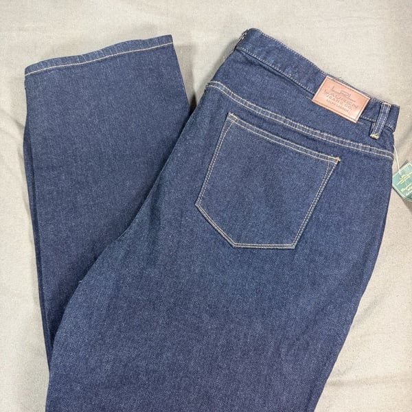 Lauren Jeans Co. Ralph Lauren Women's Dark Wash Straight Leg Jeans Size 22W