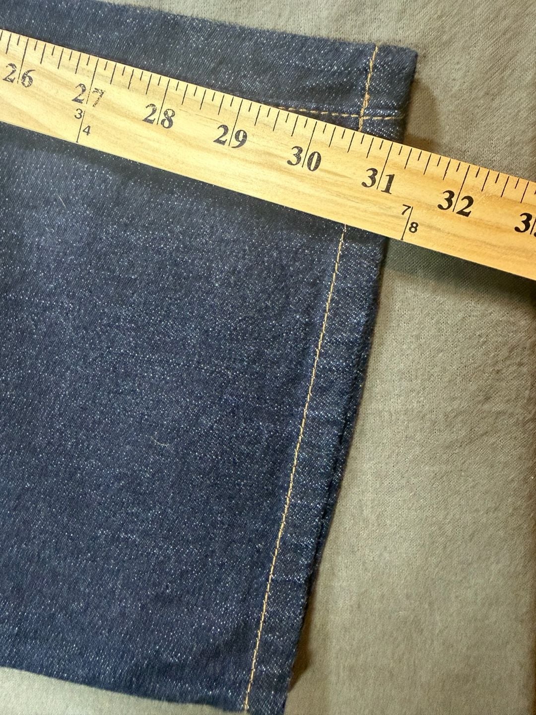 Lauren Jeans Co. Ralph Lauren Women's Dark Wash Straight Leg Jeans Size 22W 8
