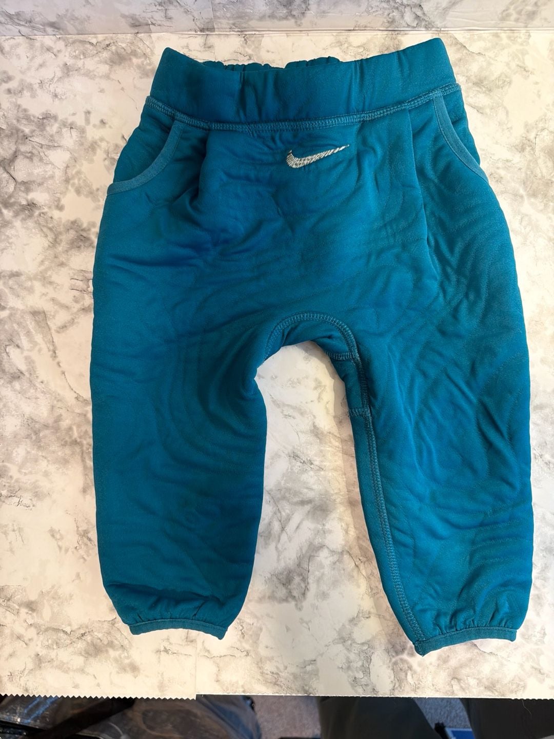 Nike Baby Boys Quilted Snap-Front Hoodie and Jogger Pants 2-Piece Set 18months 2