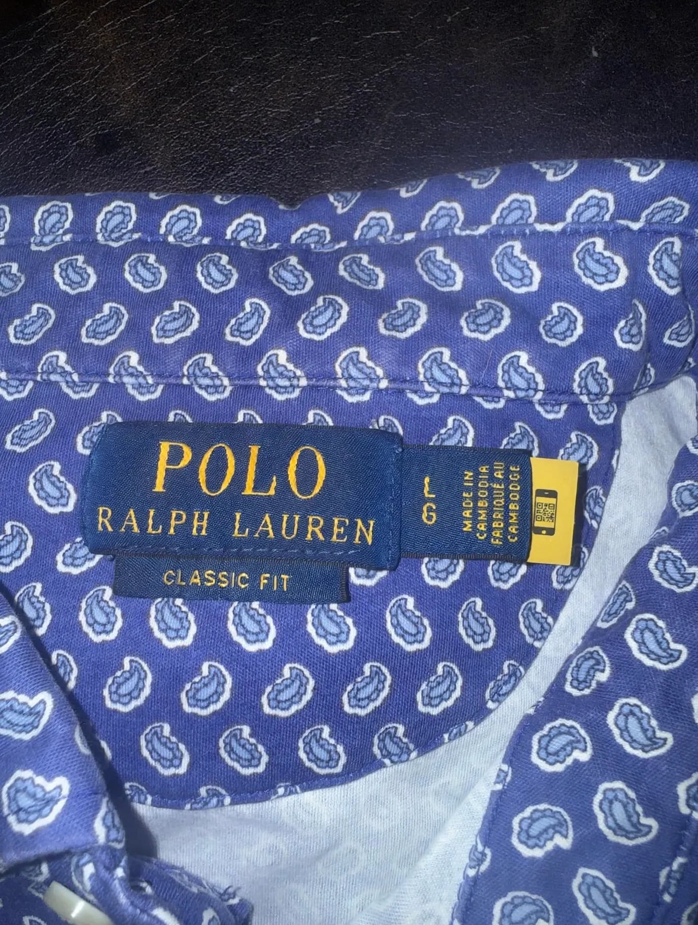 Polo Ralph Lauren Classic Fit All-Over Paisley Print Short Sleeve Polo Shirt 7