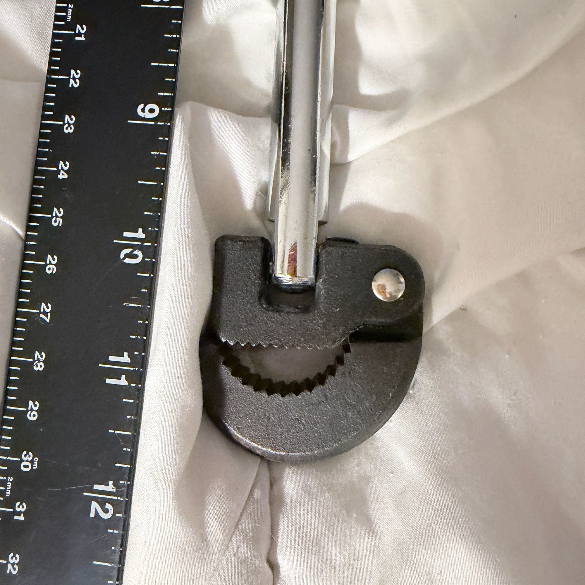 12 inch Steel Adjustable Basin Wrench T-Handle Tap Nut Spanner 11