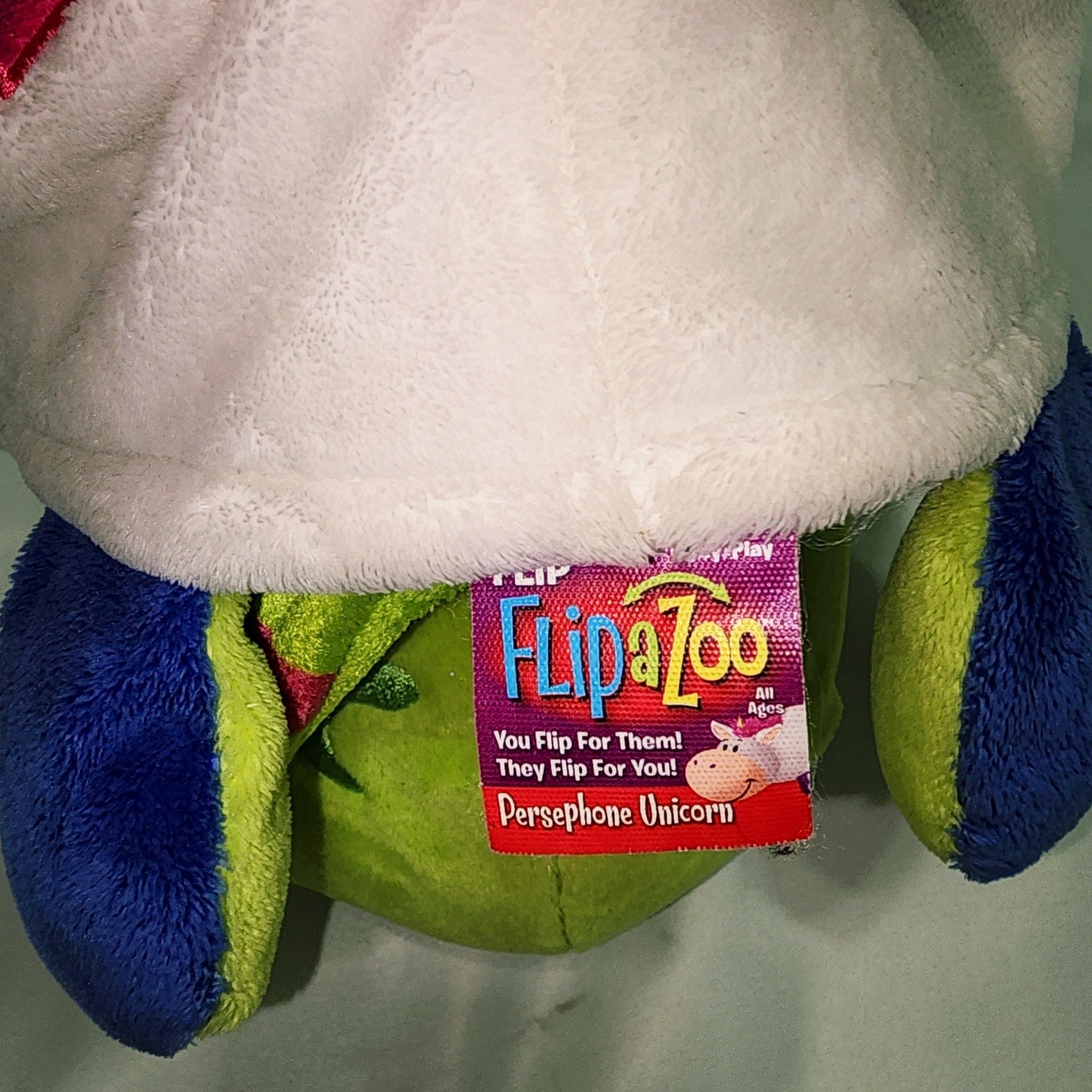 Jay at Play FlipaZoo 2-in-1 Reversible Plush Toy: Imogen Dragon to Persephone Unicorn 9