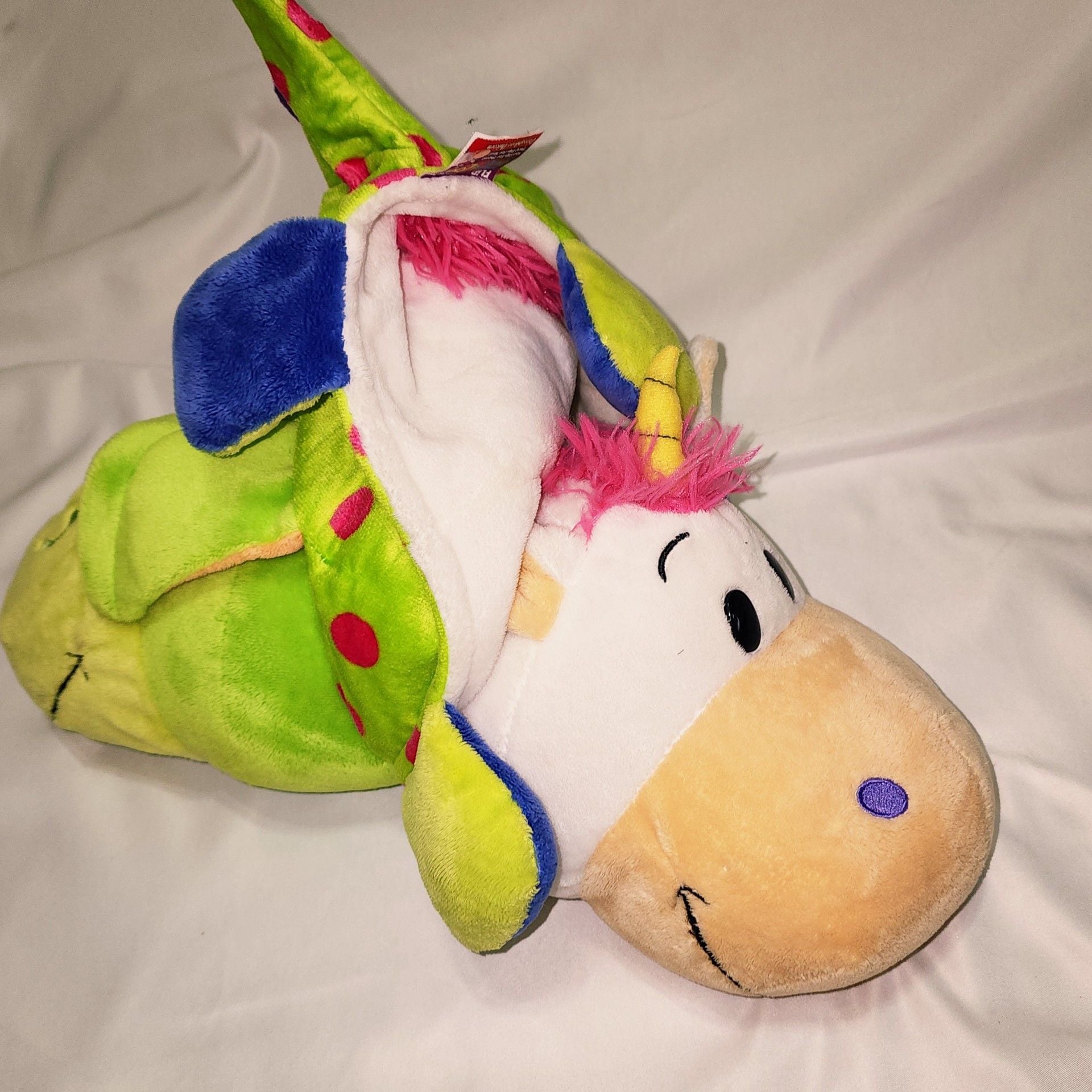 Jay at Play FlipaZoo 2-in-1 Reversible Plush Toy: Imogen Dragon to Persephone Unicorn 10