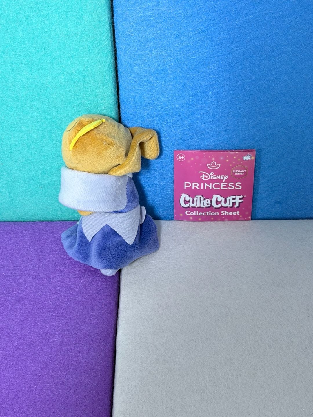 Disney Princess Cutie Cuff Aurora Plush Slap Bracelet 2