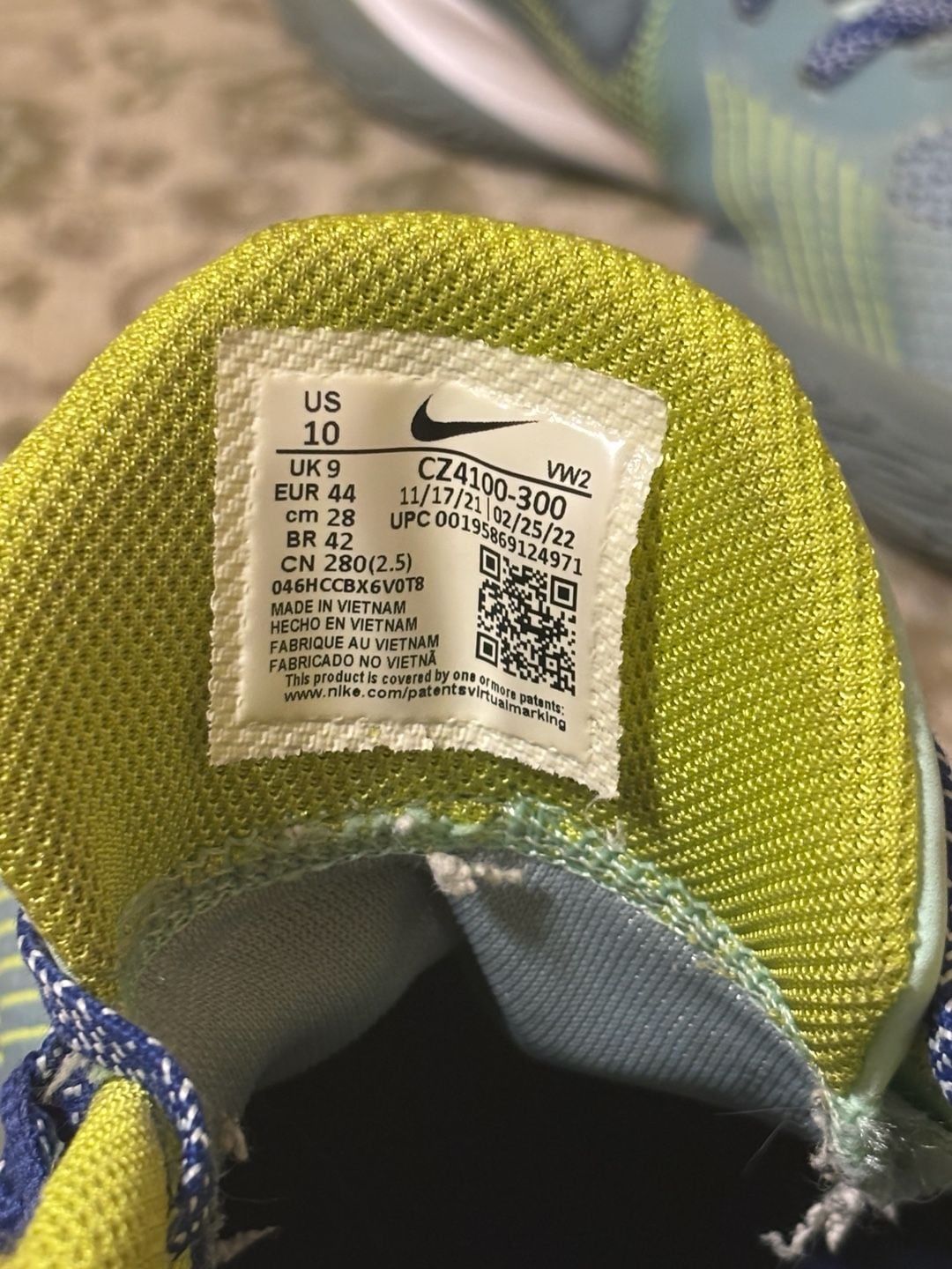 Nike Kyrie Flytrap 5 Ocean Cube Basketball Shoes CZ4100-300 6