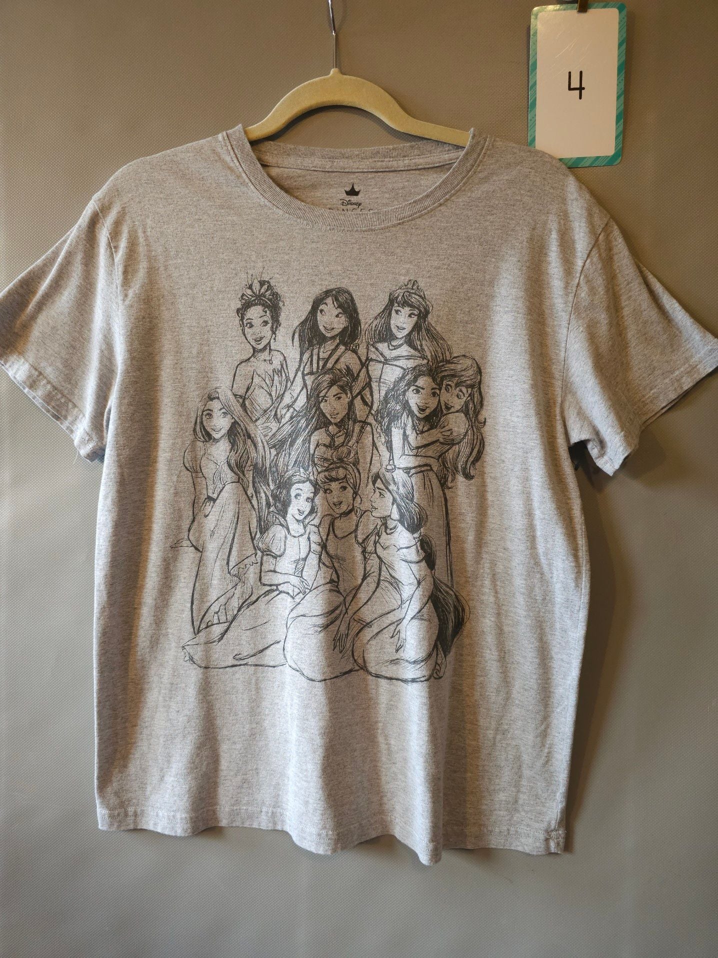 Disney Princesses Group Sketch Graphic T-Shirt 1