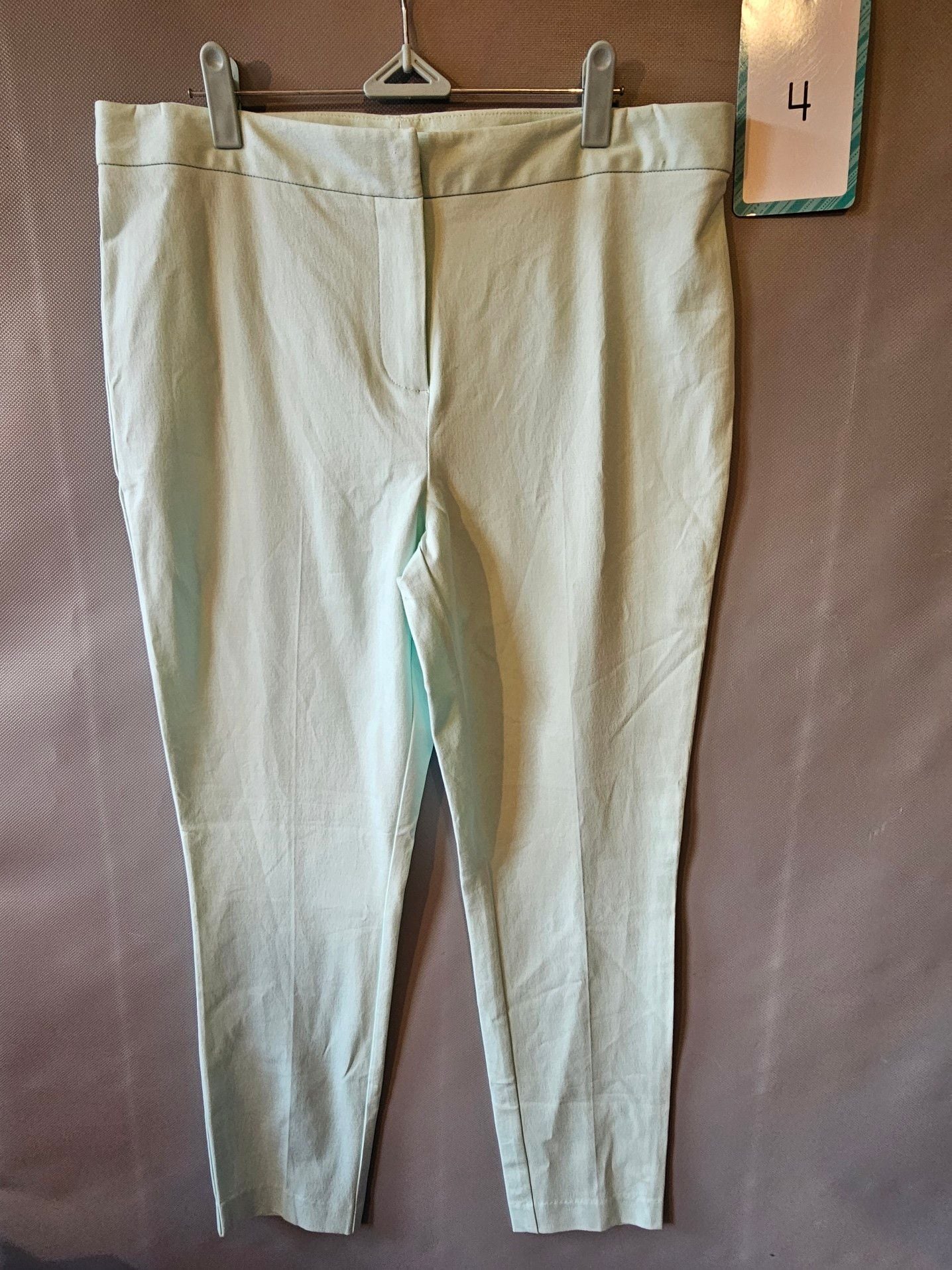 Metaphor Women's Mint Green Ankle Pants Size 12 2