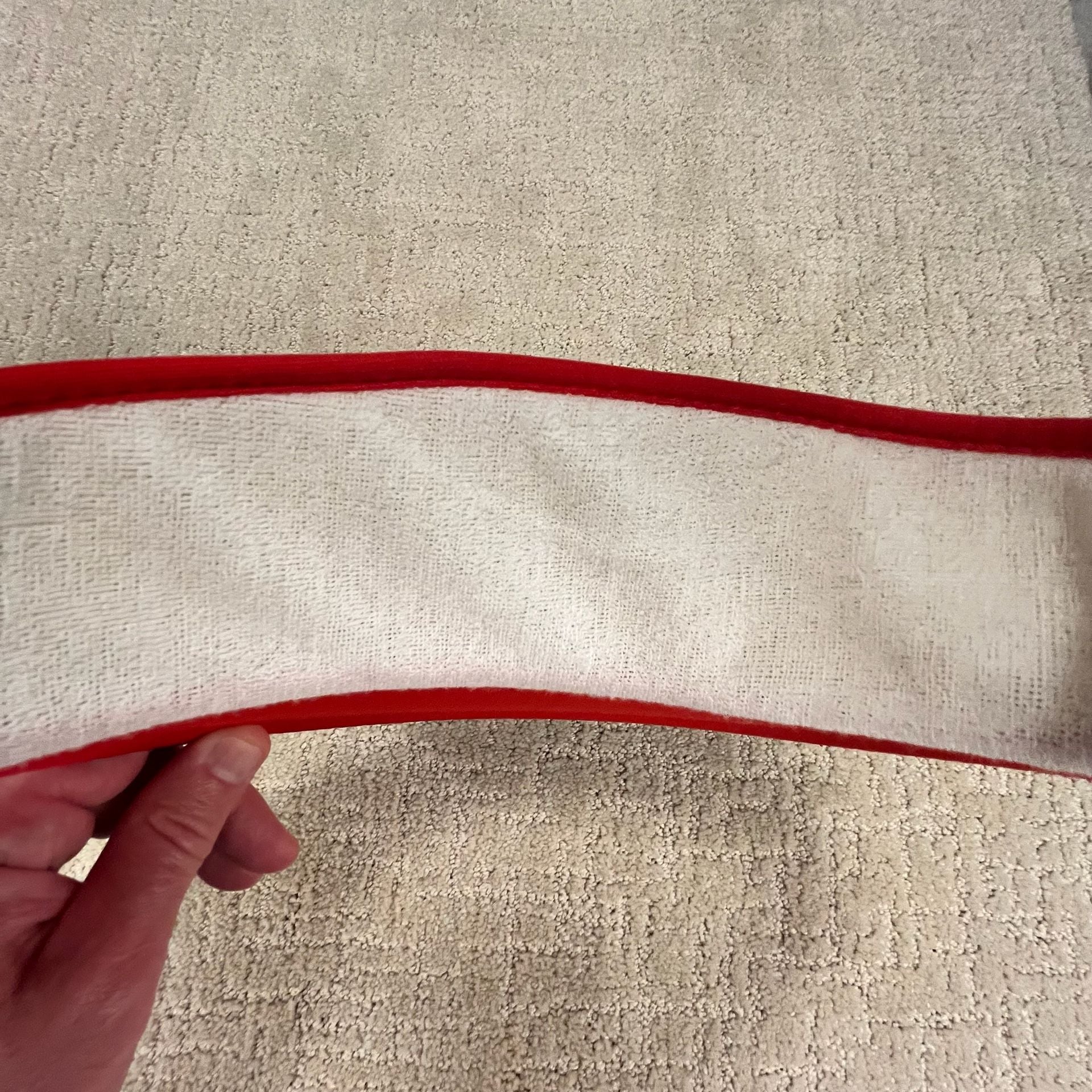 VTG 80s Hobie Red and White Adjustable Sun Visor 9