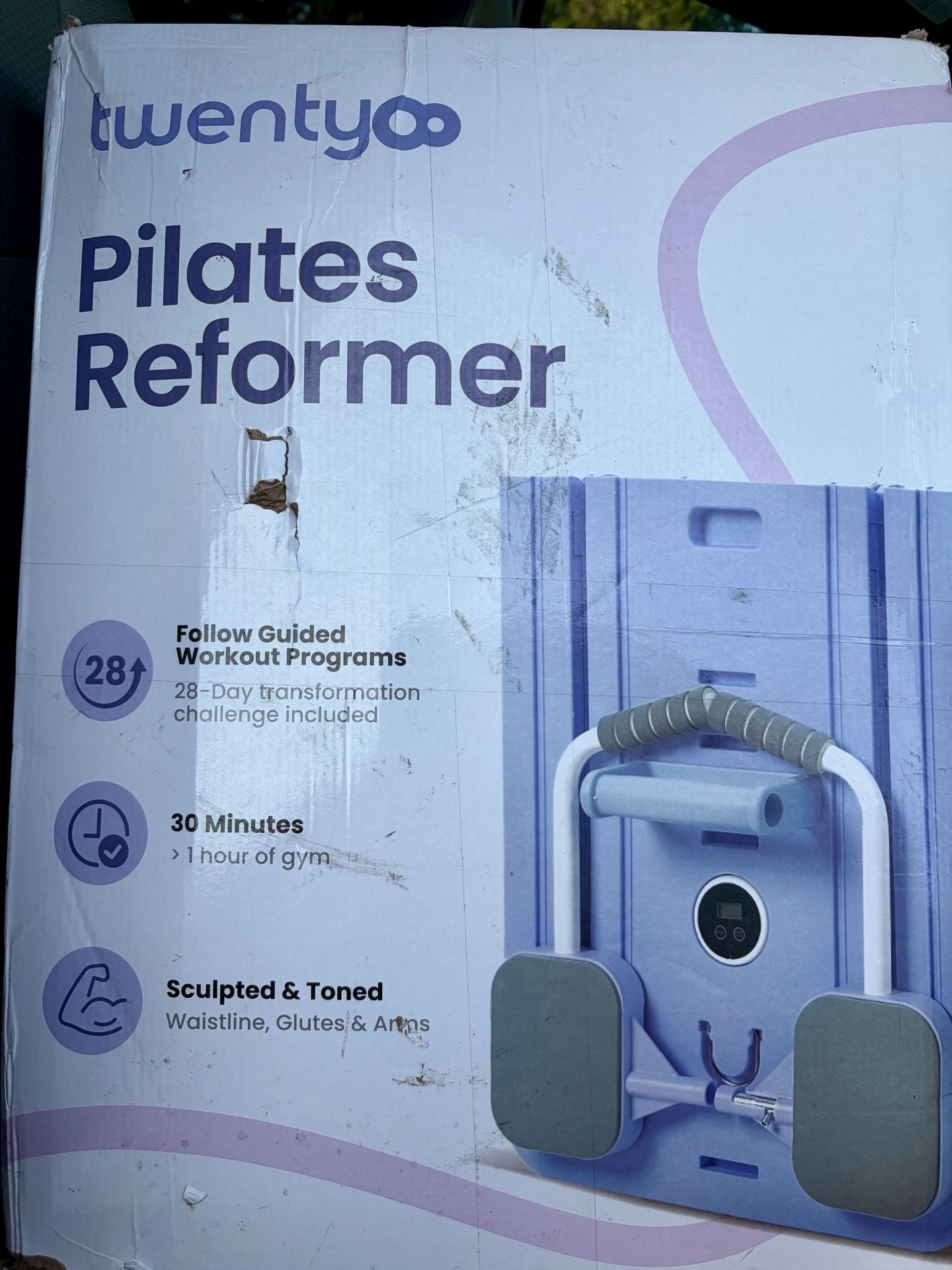 twentyoo Official at Home Pilates Reformer with Timer 1