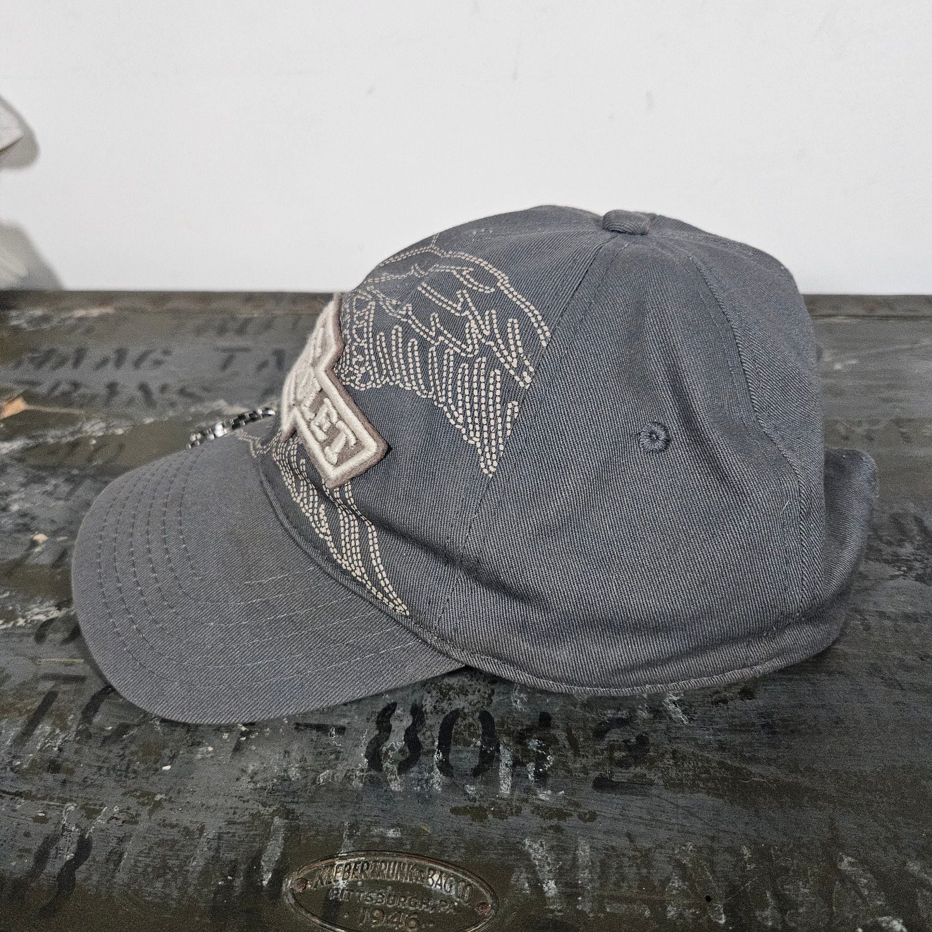 Chevrolet Gray Baseball Cap with Built-in Bottle Opener 4