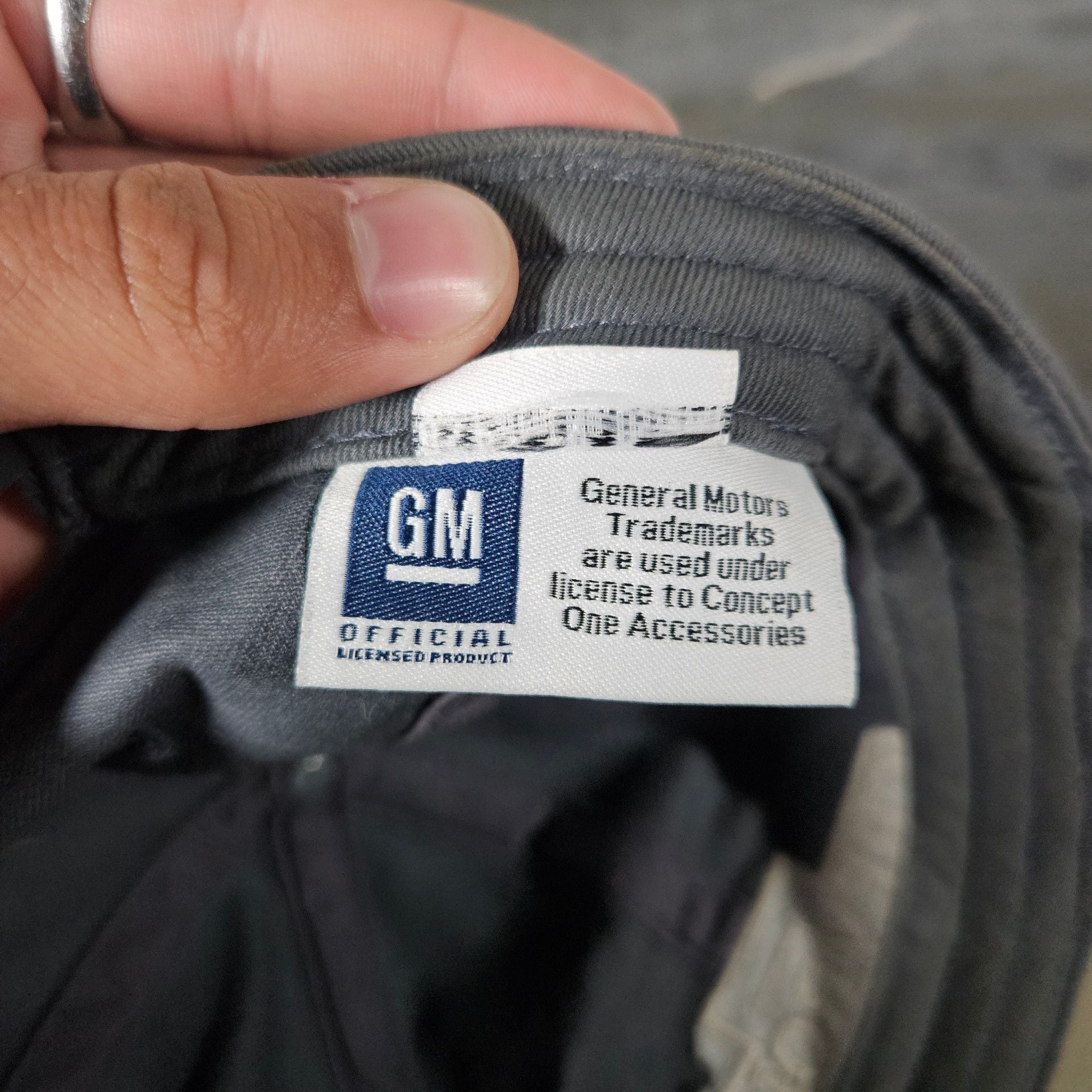 Chevrolet Gray Baseball Cap with Built-in Bottle Opener 8