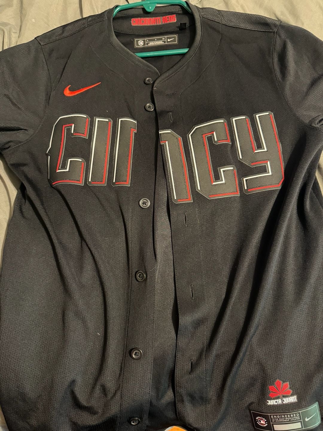 Nike Cincinnati Reds Elly De La Cruz City Connect Limited Baseball Jersey 3