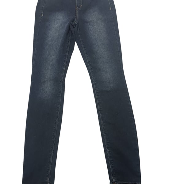 Mudd High Rise Dark Wash Jeggings Size 5. 