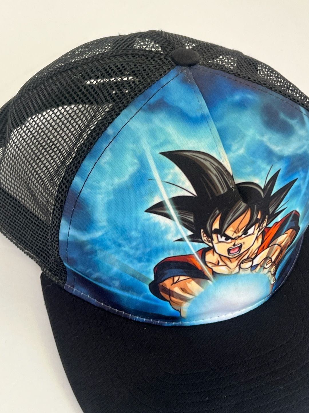 Dragon Ball Super Goku Mesh Snapback Trucker Hat Adjustable OSFM 3