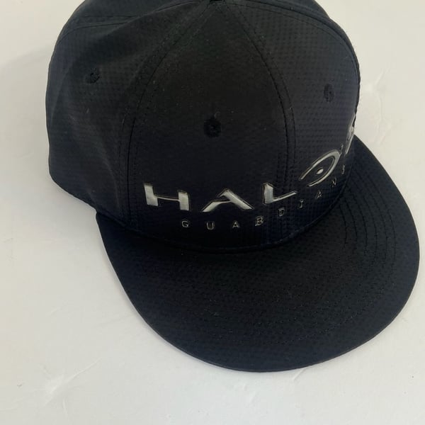 Halo 5 Guardians Official Microsoft 2015 Snapback Hat OSFM Black Flat Bill