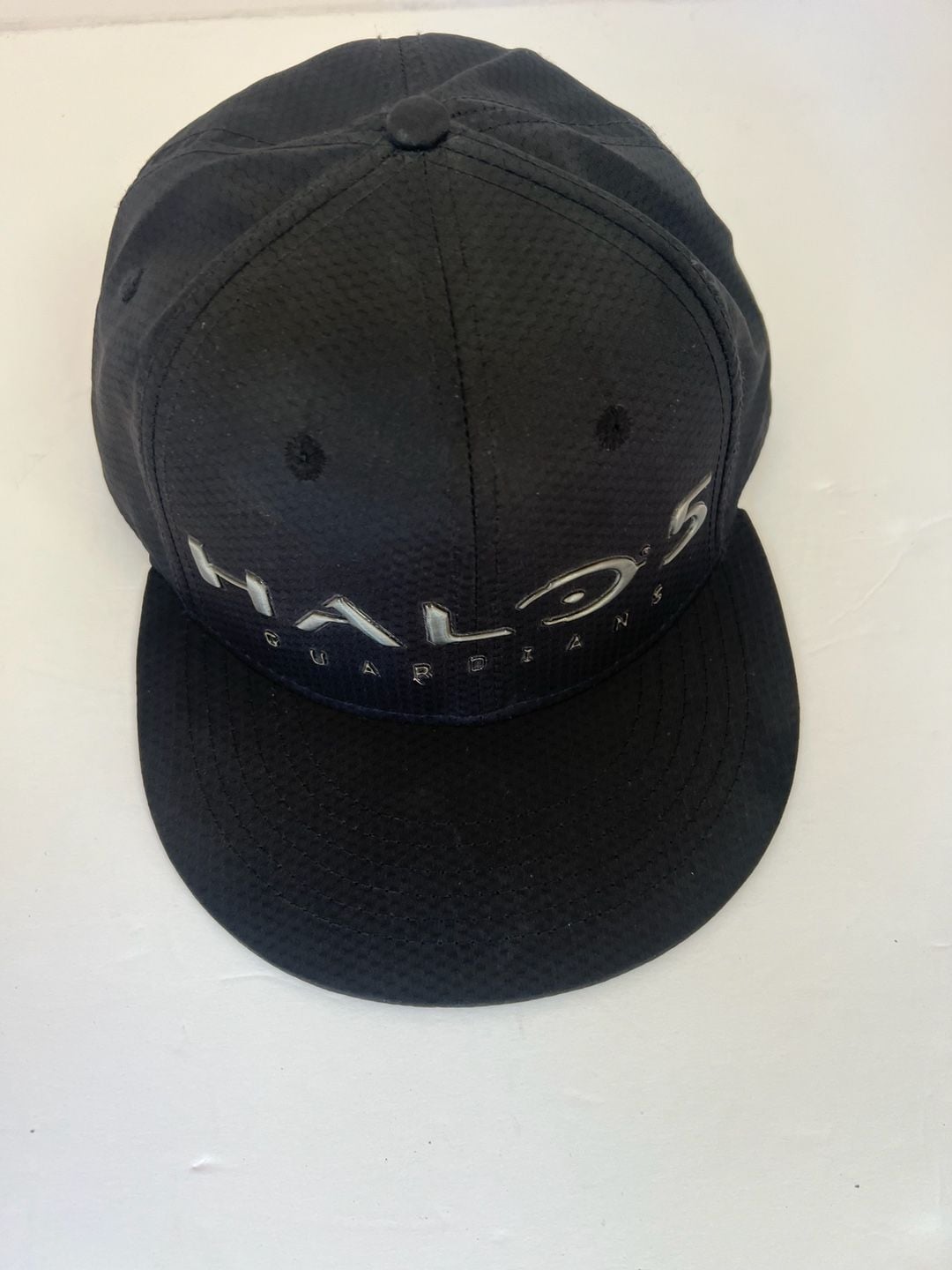 Halo 5 Guardians Official Microsoft 2015 Snapback Hat OSFM Black Flat Bill 7