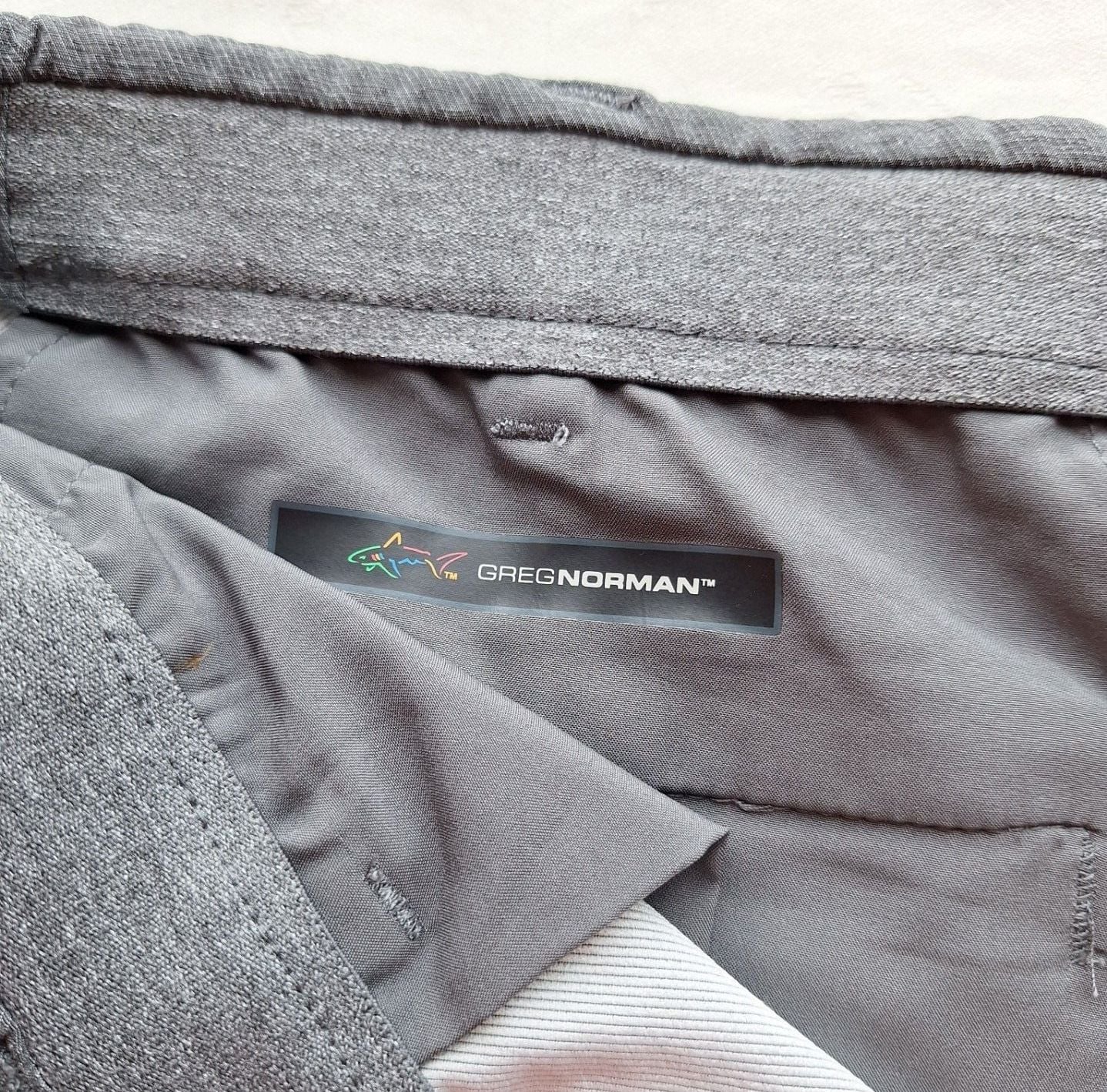 Greg Norman Men's Performance Golf Shorts Heather Gray Size 40 5