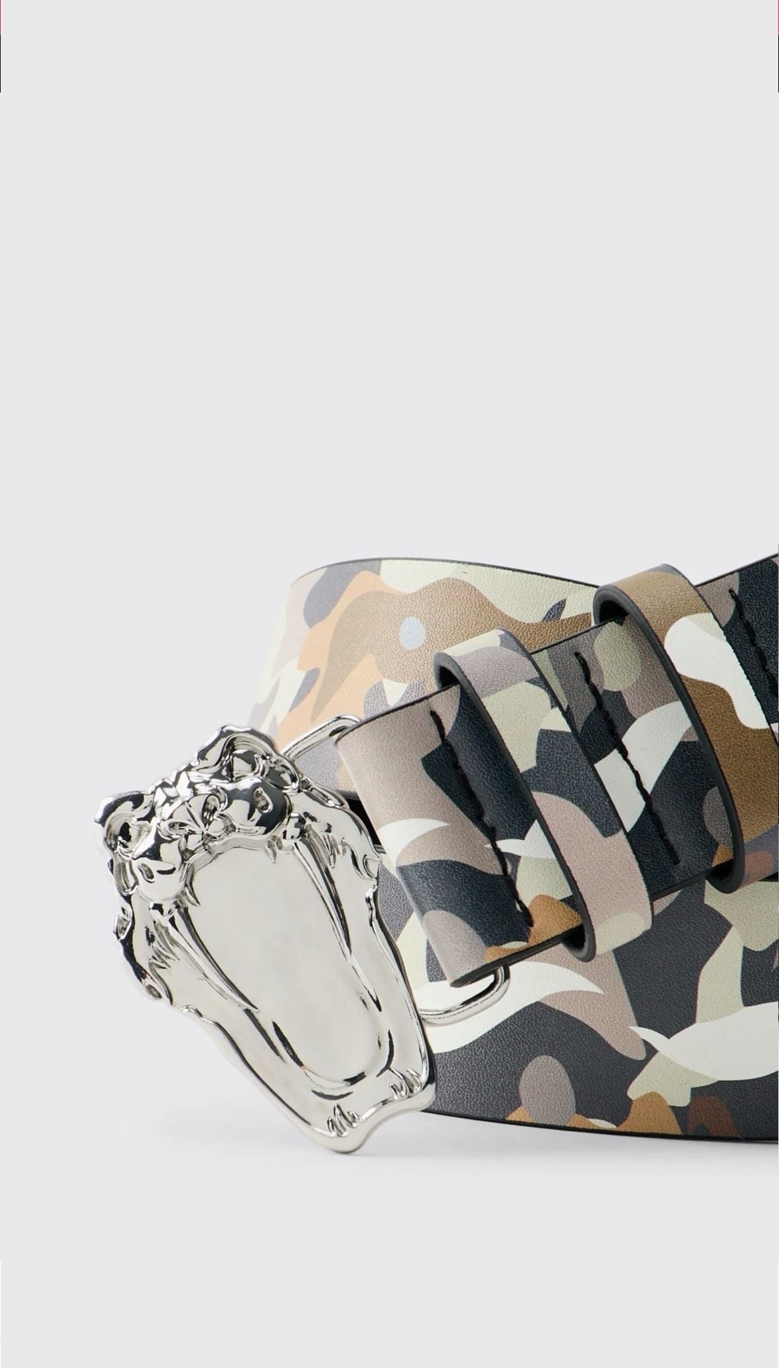Snake Buckle Camo Belt 2