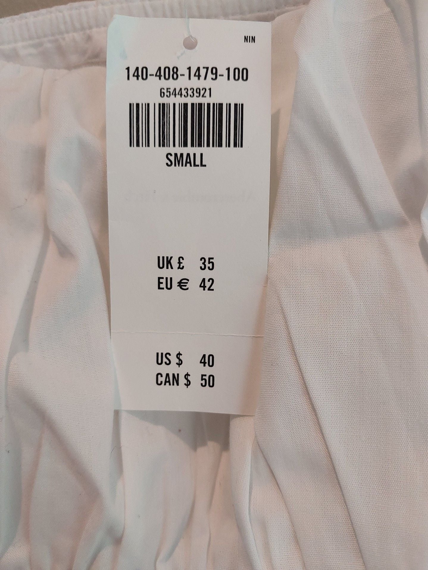 Abercrombie & Fitch White Scrunch Ruffle Strap Bustier Crop Top 6