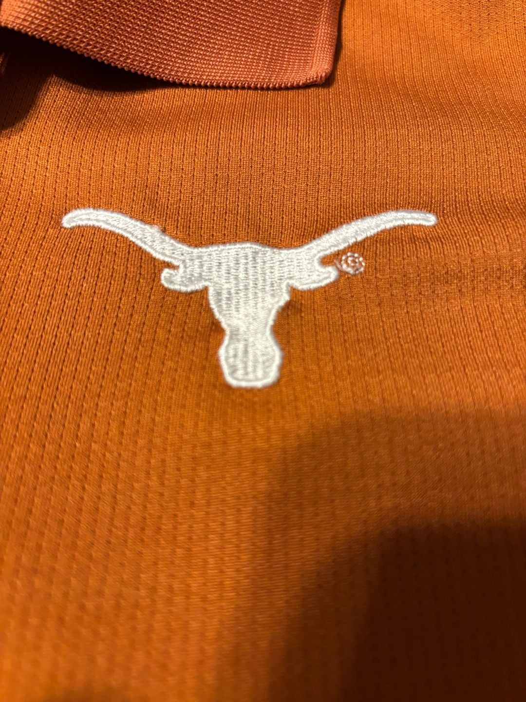 PGA Tour Texas Longhorns Orange Performance Golf Polo Shirt Men's XL 4