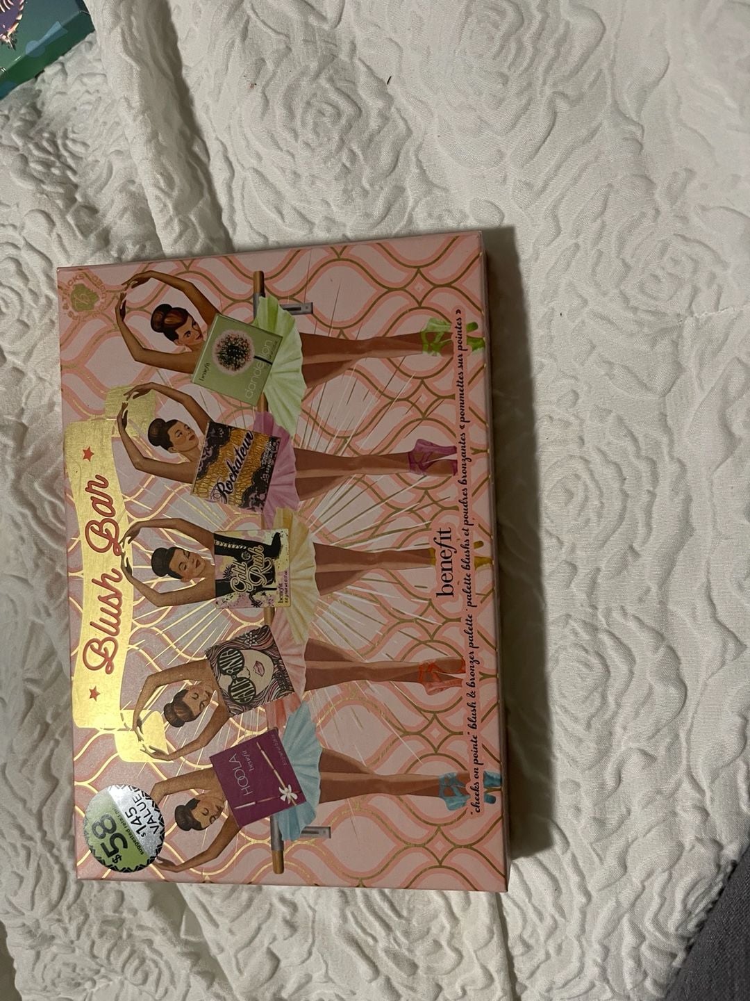 BENEFIT BLUSH BAR CHEEK PALETTE 5 SHADES W/ BRUSH BRAND NEW IN BOX. 1