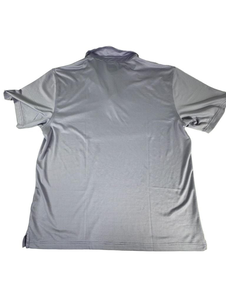 Callaway Opti-Dri Men's Light Purple Fine Stripe Short Sleeve Golf Polo Shirt Size XL 7
