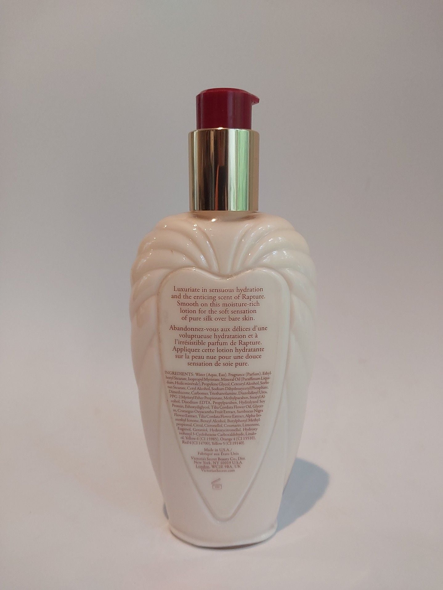 Victoria's Secret Rapture Pure Silk Body Lotion 8.4 fl oz 3