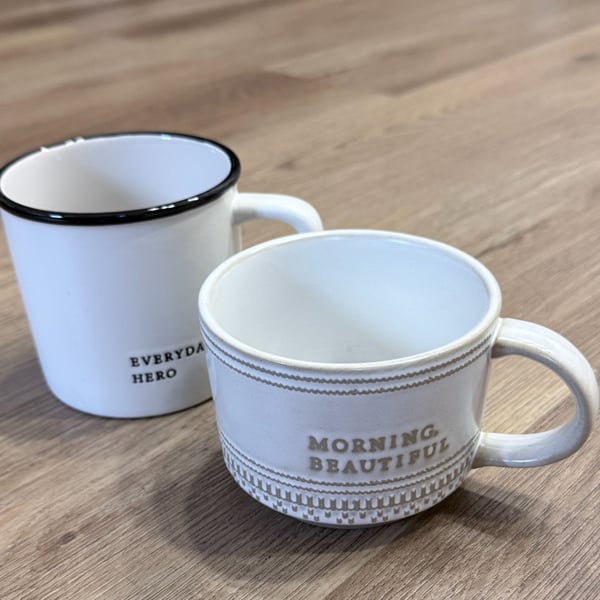 Hearth & Hand with Magnolia Everyday Hero & Morning Beautiful Stoneware Mug Set