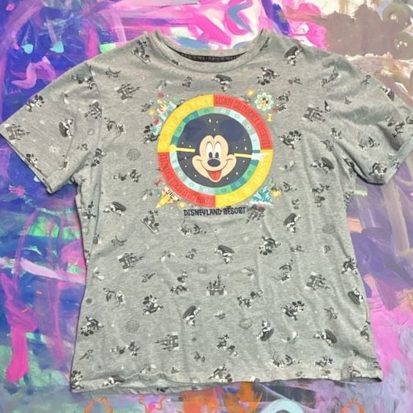Disney Parks Mickey Mouse Play In The Park All Over Print Graphic T-Shirt