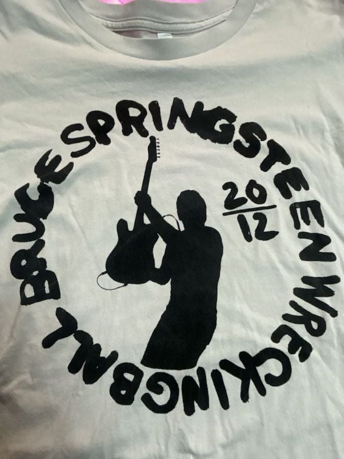Bruce Springsteen 2012 Wrecking Ball Tour Long Sleeve Graphic Concert T-Shirt 3