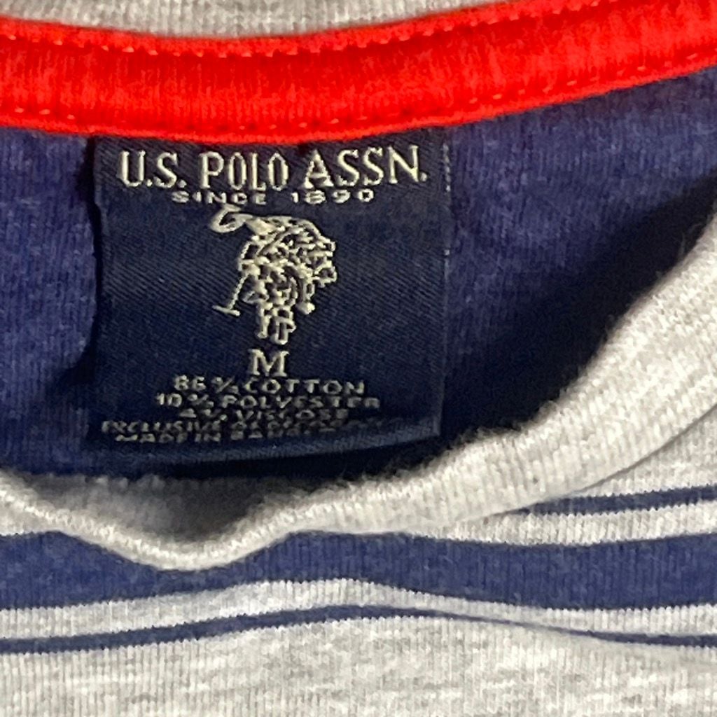 U.S. Polo Assn. Men's Striped Short Sleeve Crewneck T-Shirt 5