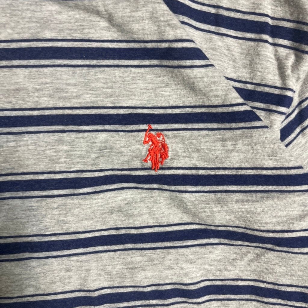 U.S. Polo Assn. Men's Striped Short Sleeve Crewneck T-Shirt 6