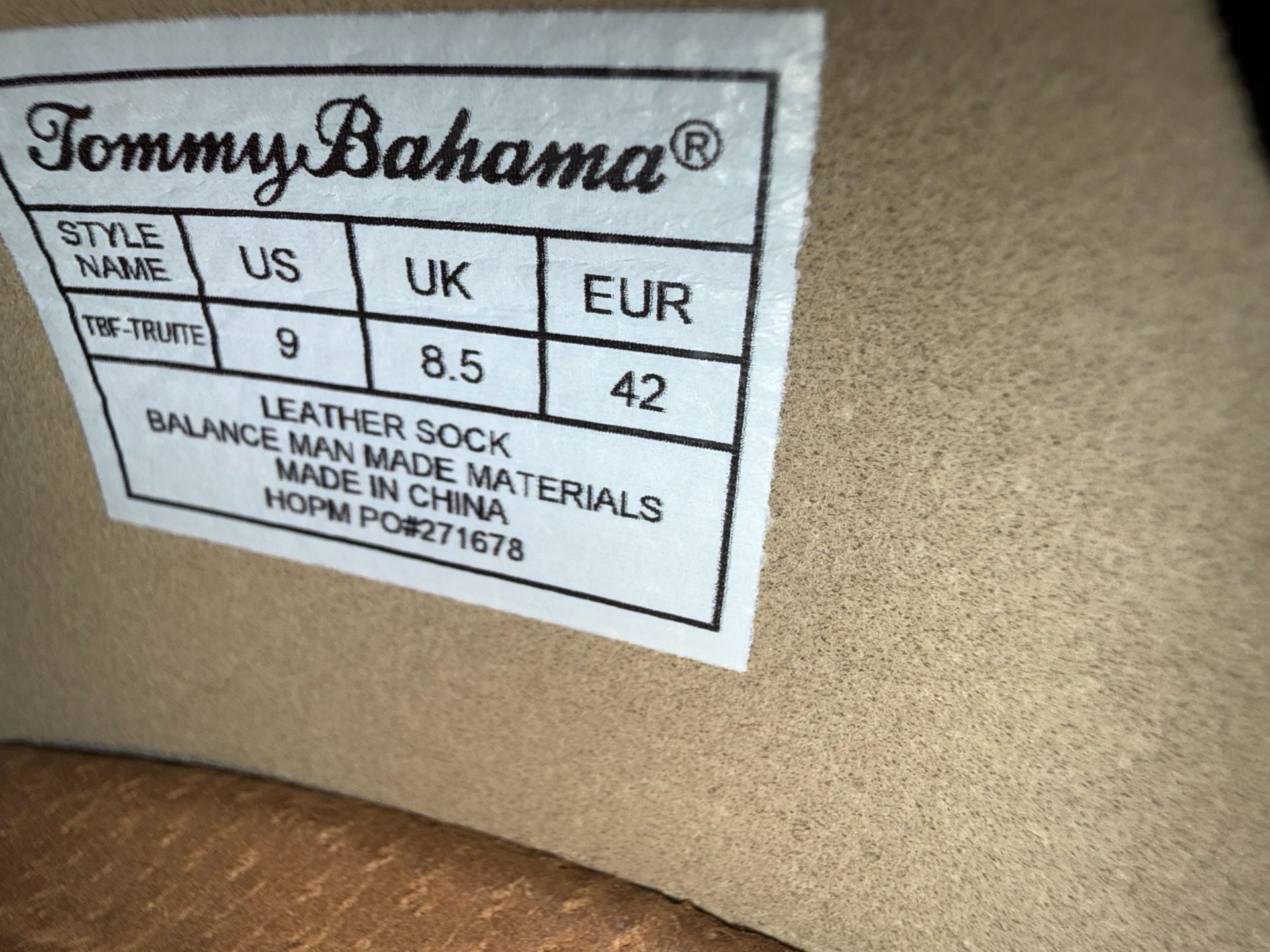 Tommy Bahama TBF Men's Two Strap Slide Sandals 5