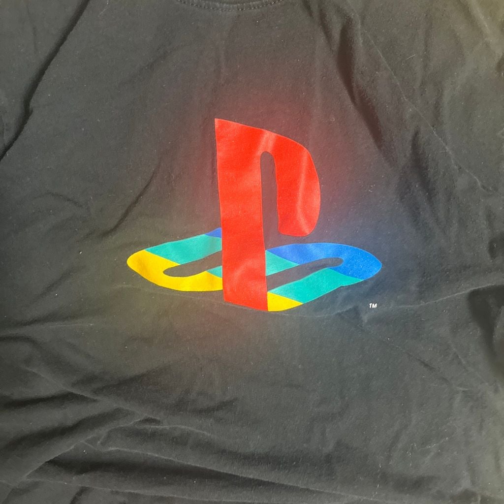 Sony PlayStation Classic Logo Graphic T-Shirt 4