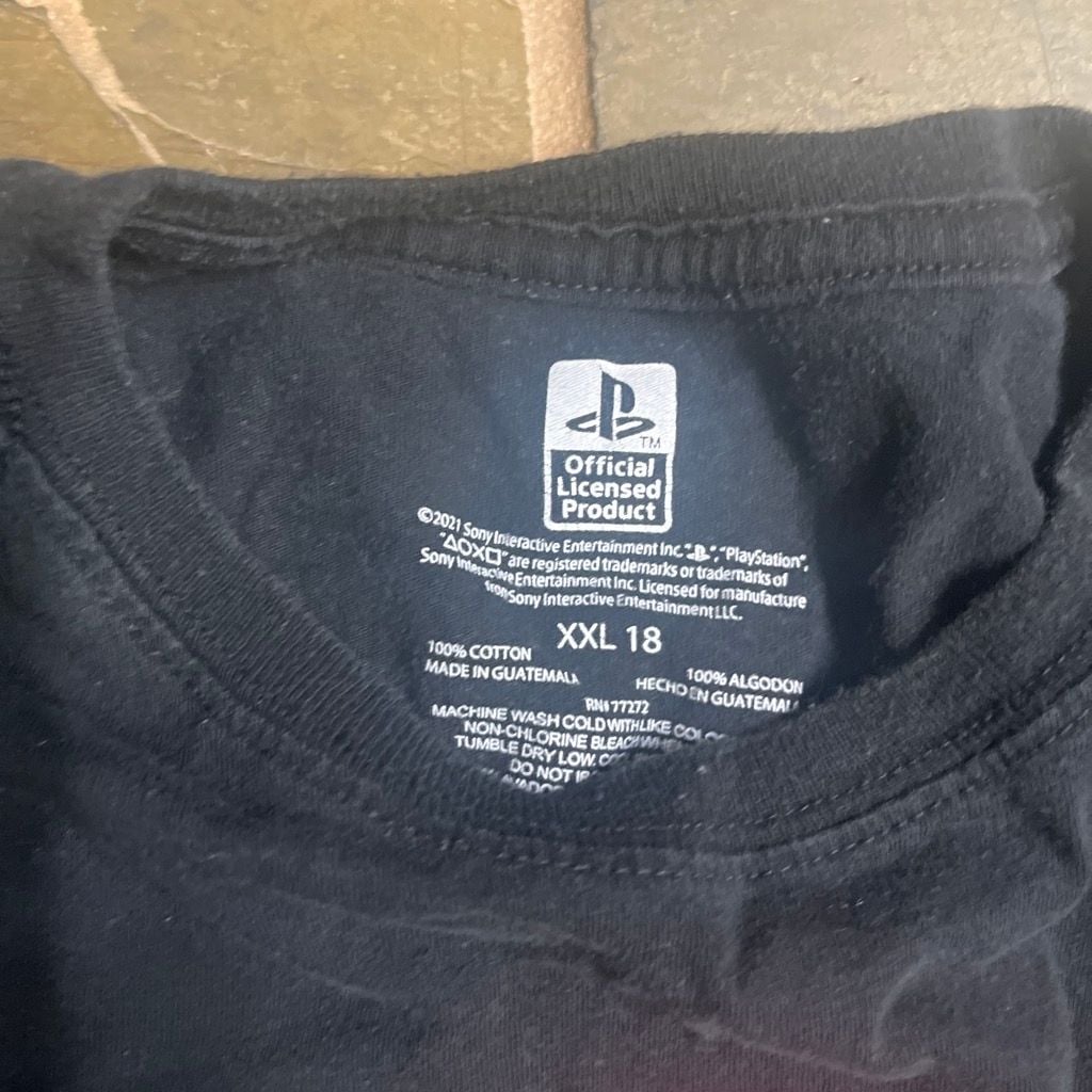 Sony PlayStation Classic Logo Graphic T-Shirt 5