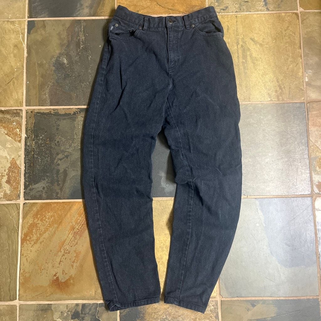 Lauren Jeans Co. Ralph Lauren Women's Black Straight Leg Denim Jeans Size 6 3