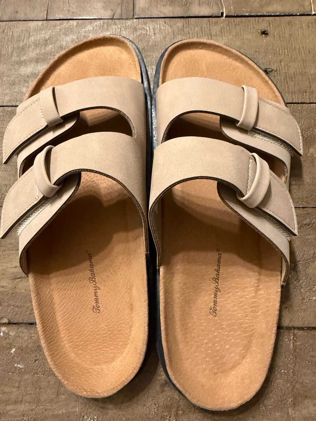 Tommy Bahama TBF-Double Strap Suede Sandals 2