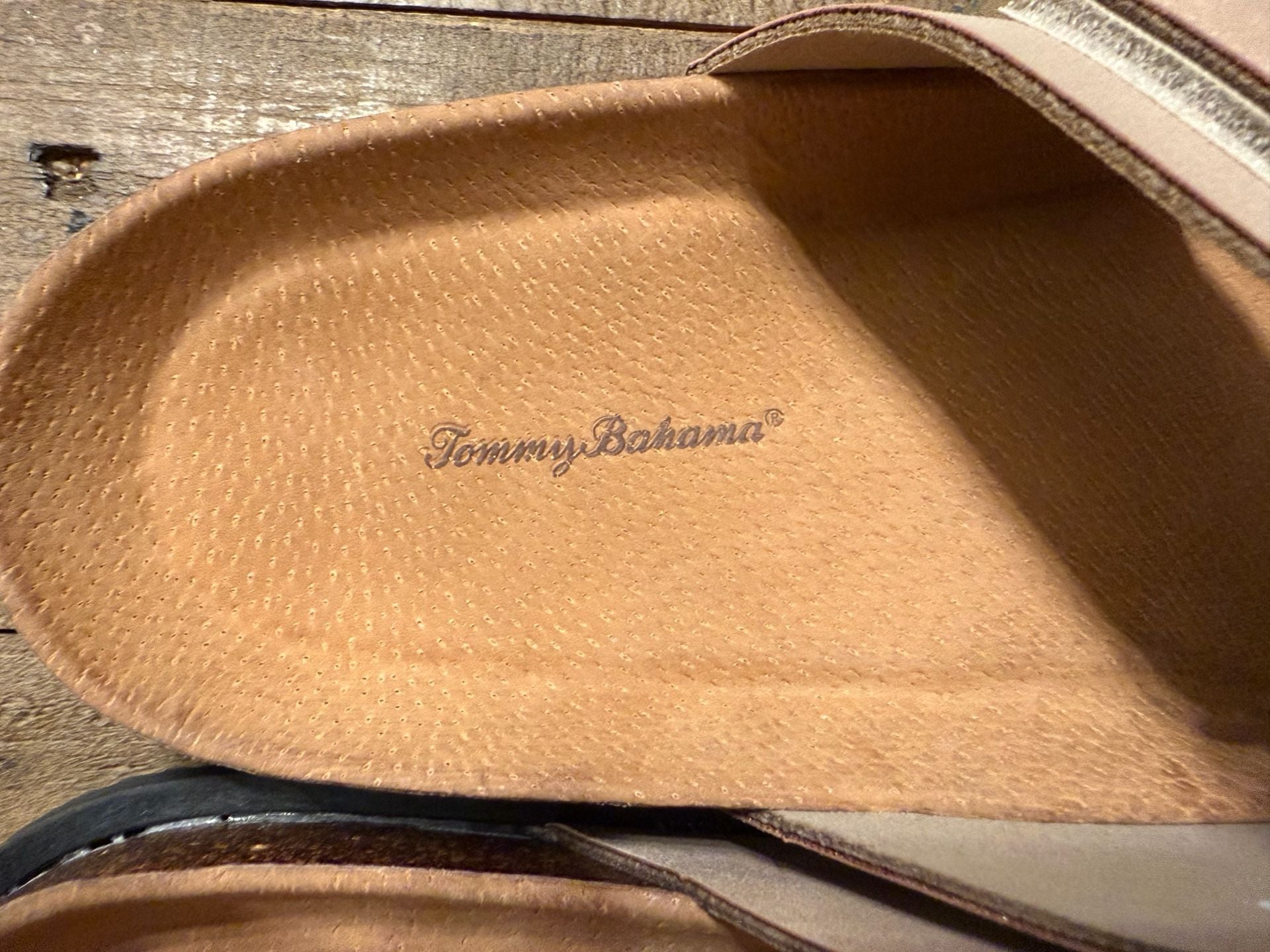 Tommy Bahama TBF-Double Strap Suede Sandals 4