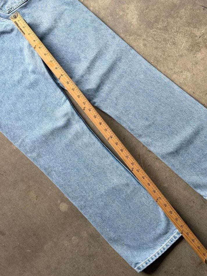 Vintage 90s Tommy Hilfiger Bootcut Light Wash Denim Jeans Waist Size 29 7
