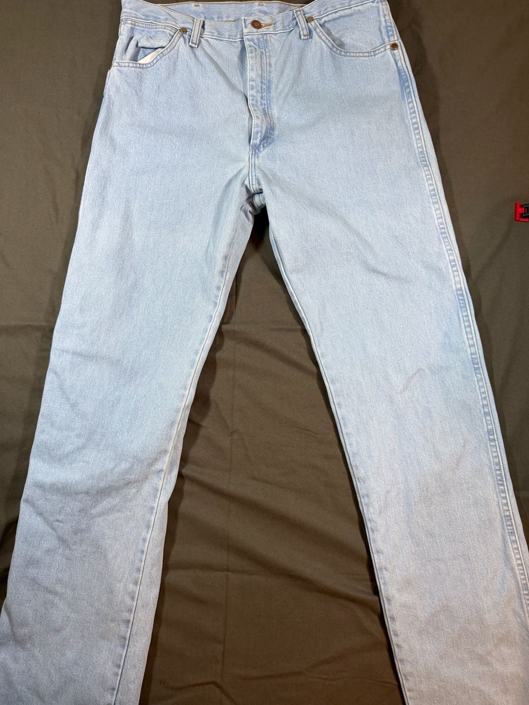 Wrangler 13MWZ Cowboy Cut Original Fit Jeans Light Wash 3