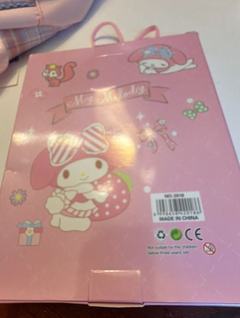 My Melody Pink Stationery Gift Box Set with School Supplies 2
