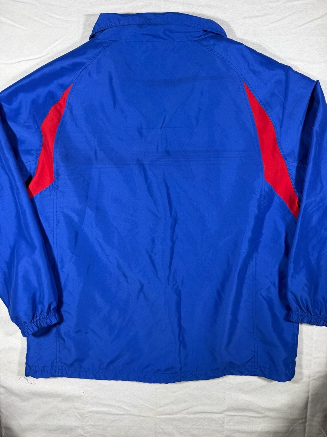 NCAA by KA Inc. Kansas Jayhawks Quarter-Zip Windbreaker Pullover Jacket Large 5