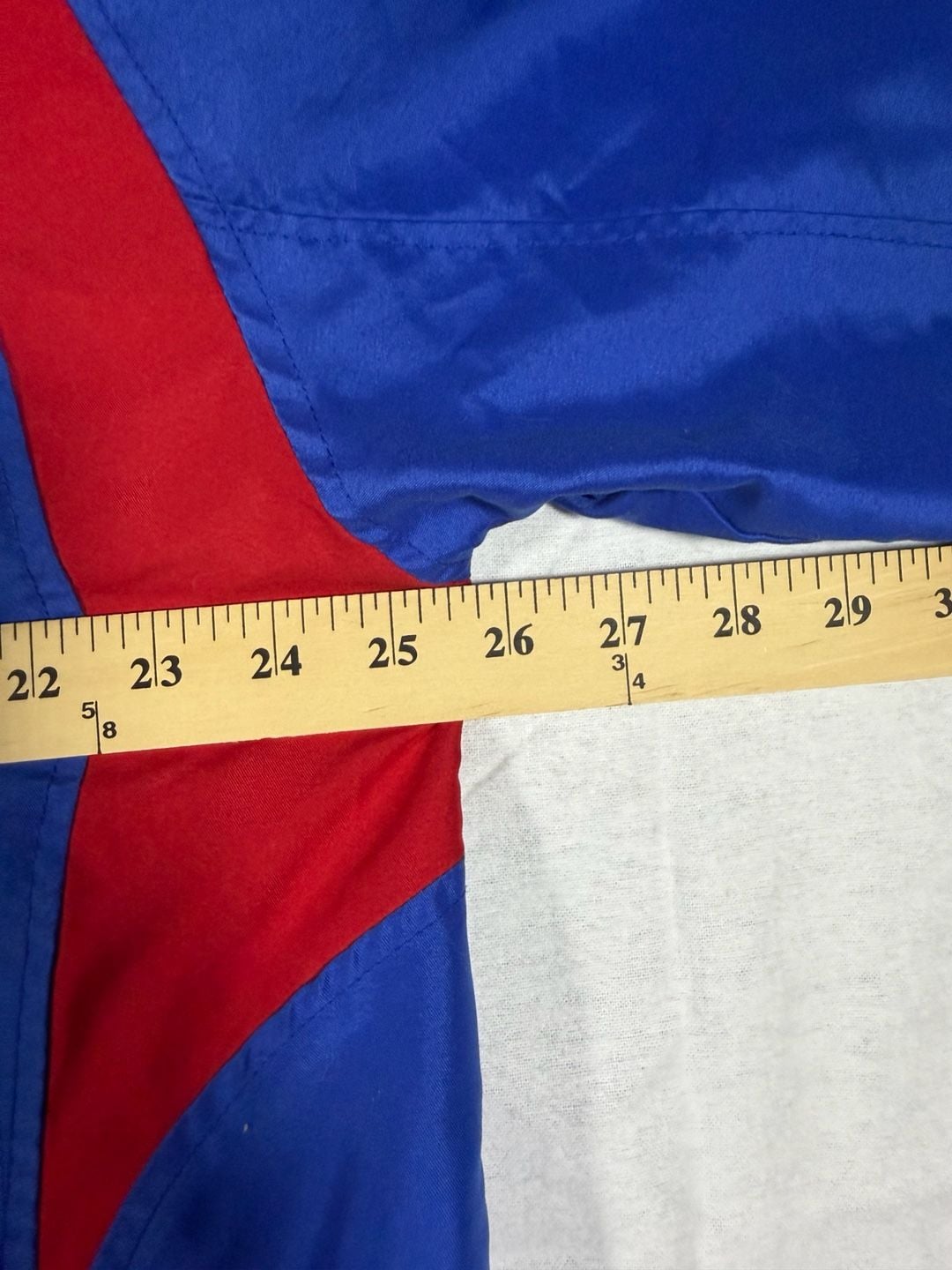 NCAA by KA Inc. Kansas Jayhawks Quarter-Zip Windbreaker Pullover Jacket Large 6