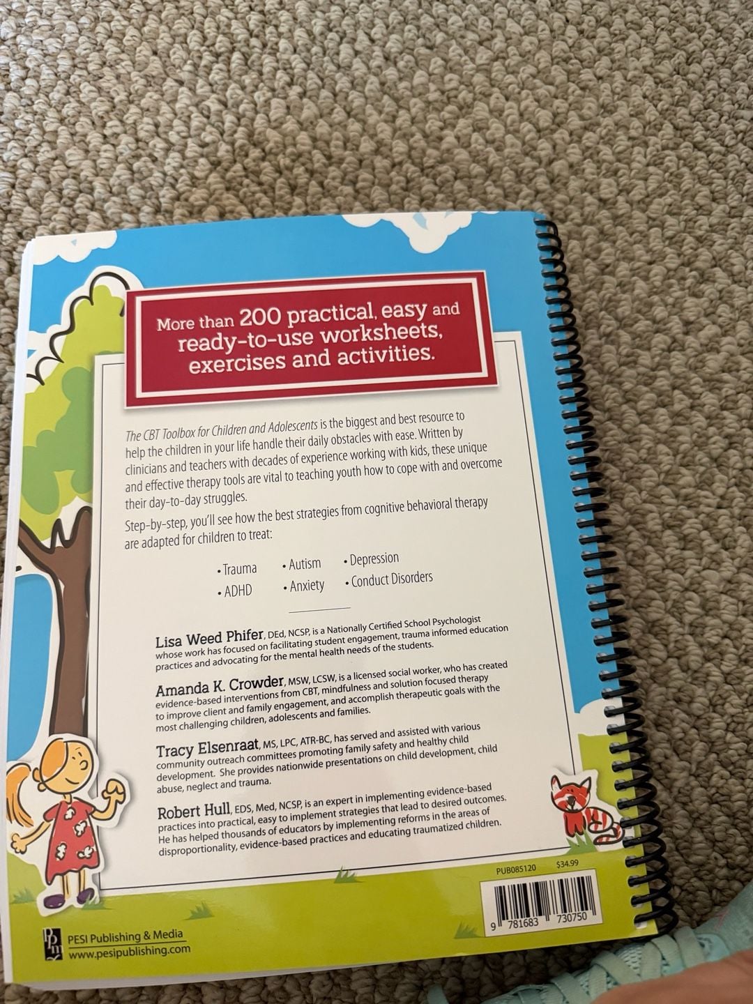 CBT Toolbox for Children and Adolescents - by Lisa Weed Phifer 2