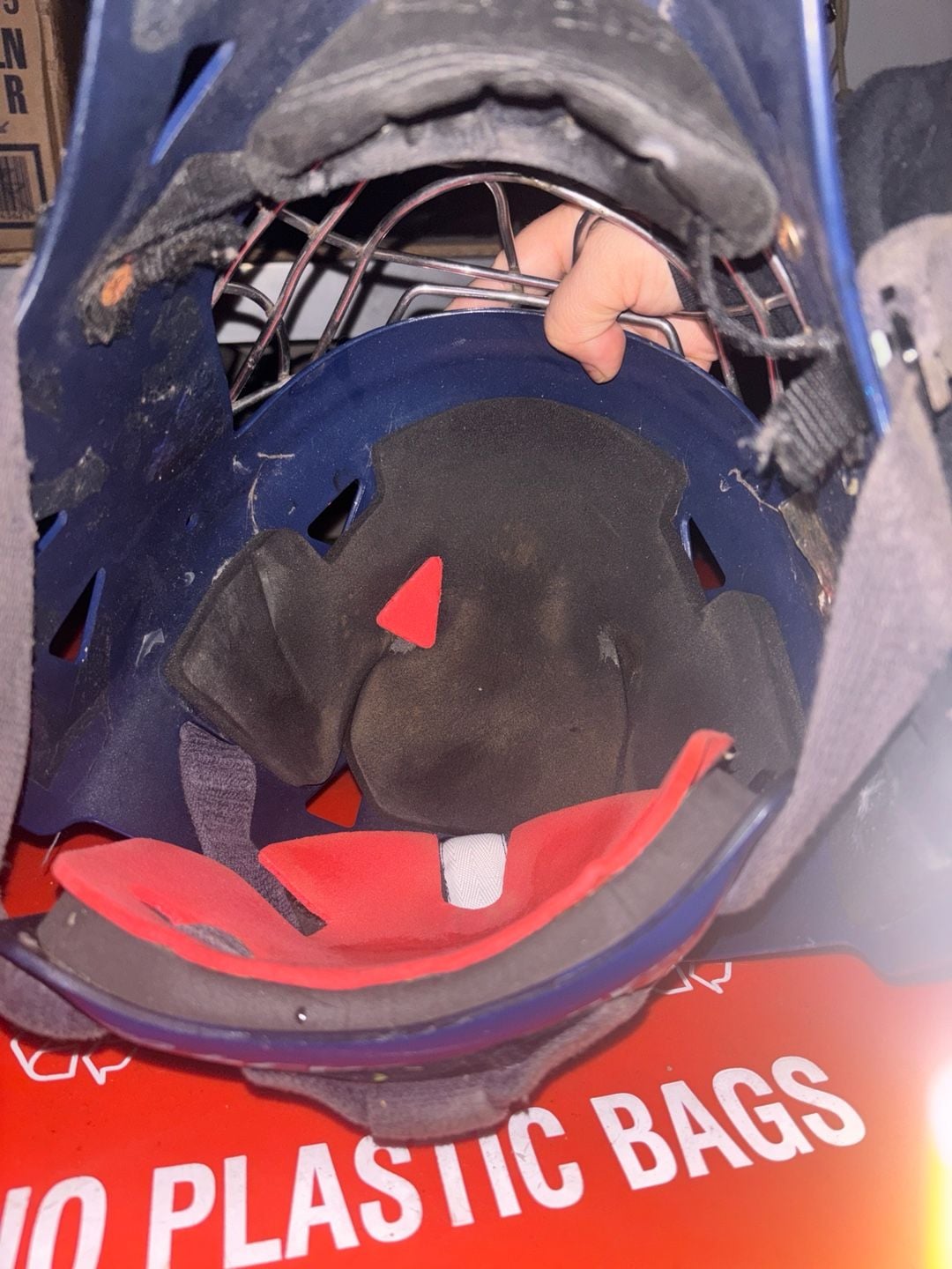 Bauer Ice Hockey Goalie Mask with Cage 4
