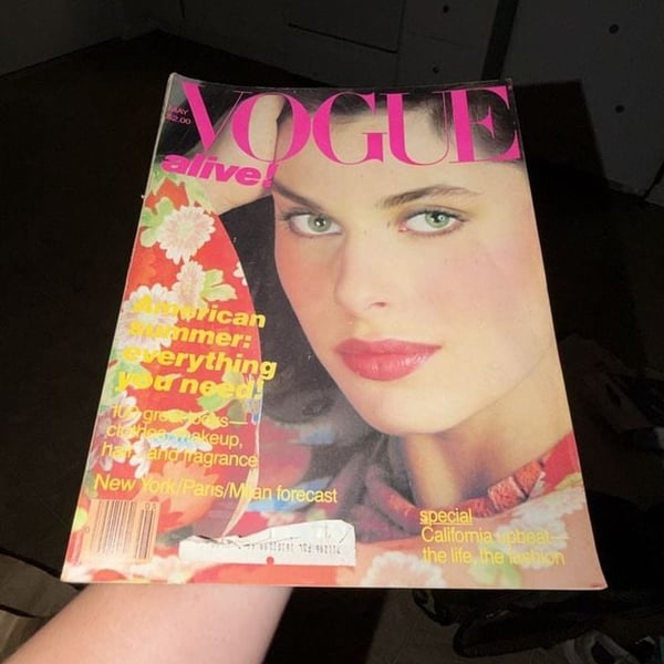 Vintage Vogue Magazine May 1980 - American Summer Issue