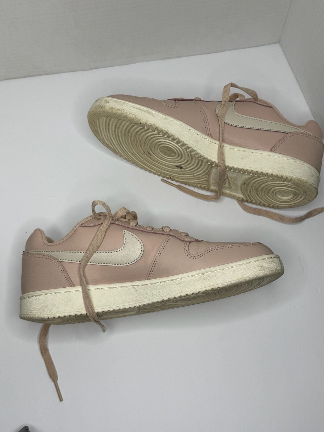 Nike Women's Ebernon Low Sneakers Particle Beige Desert Sand AQ1779-200 7