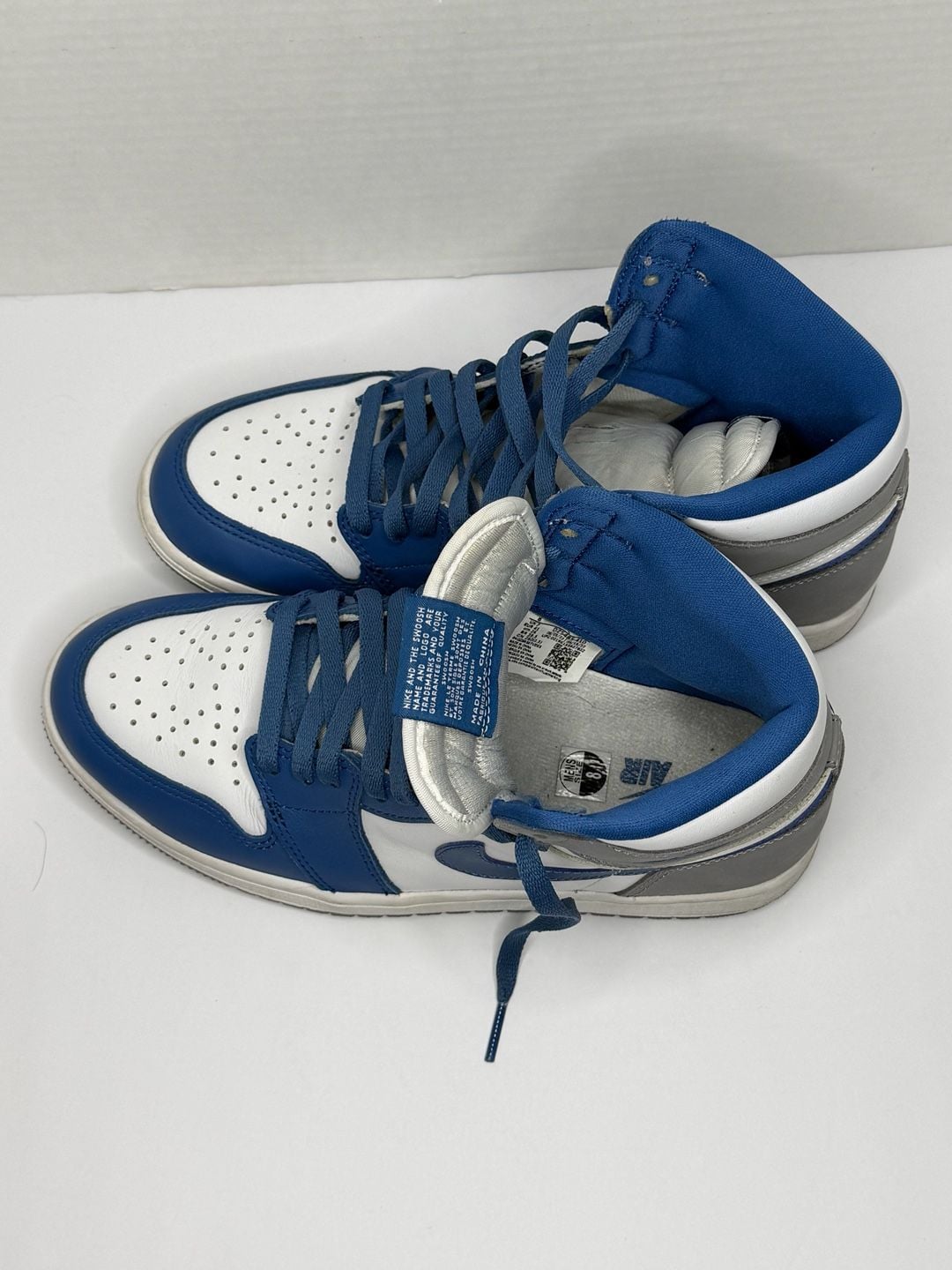 Nike Air Jordan 1 Retro High OG True Blue (Style DZ5485-410) 4